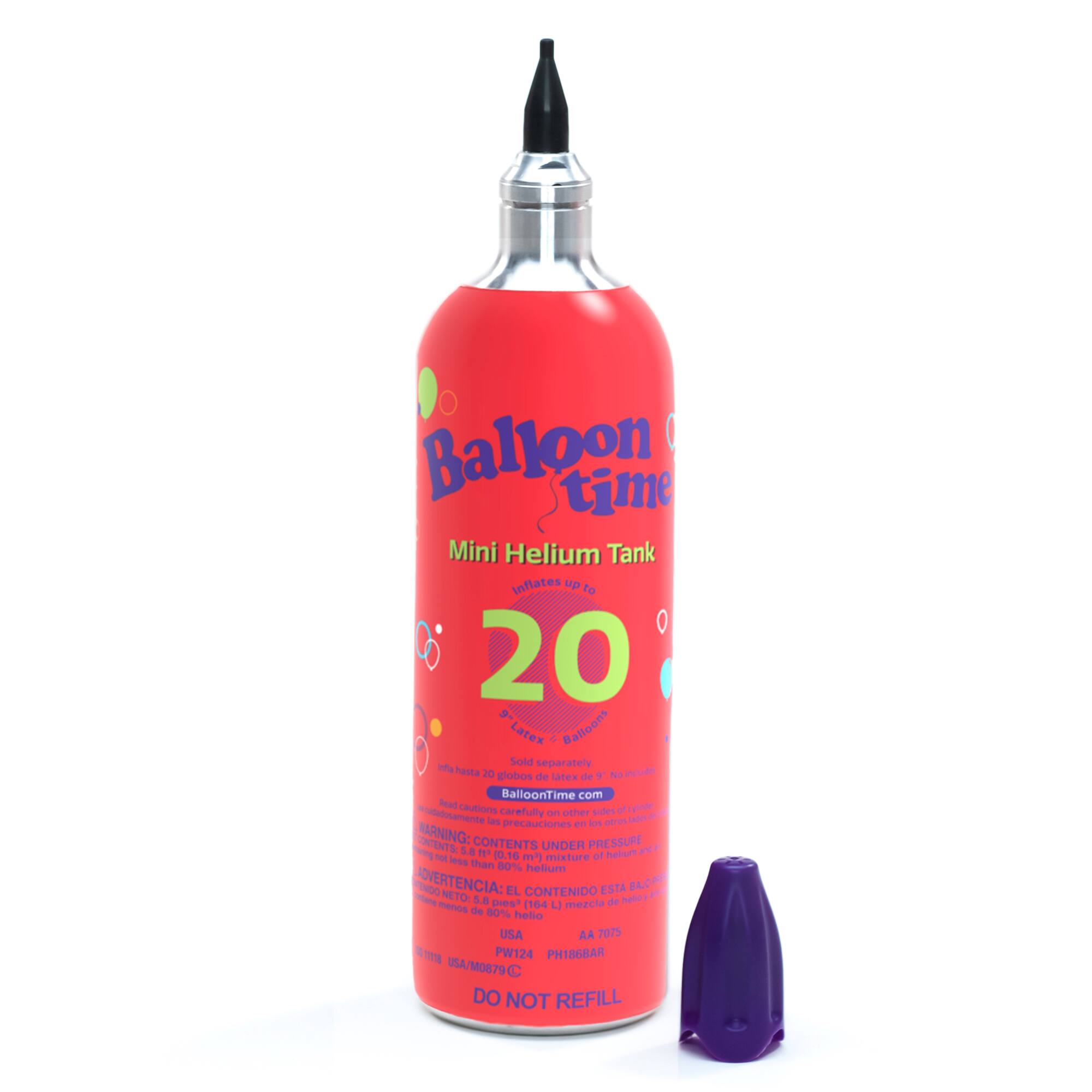 Balloon Time® Mini Helium Tank